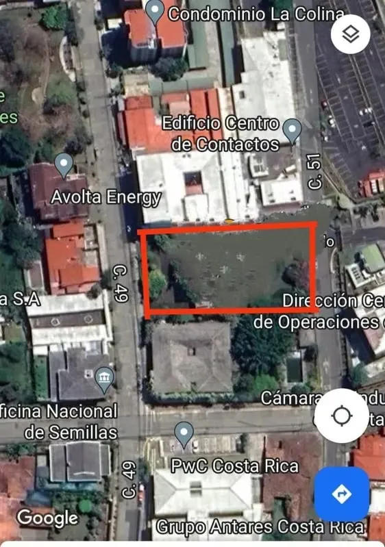 Terreno en Los Yoses/REBAJADO-uso de suelo mixto