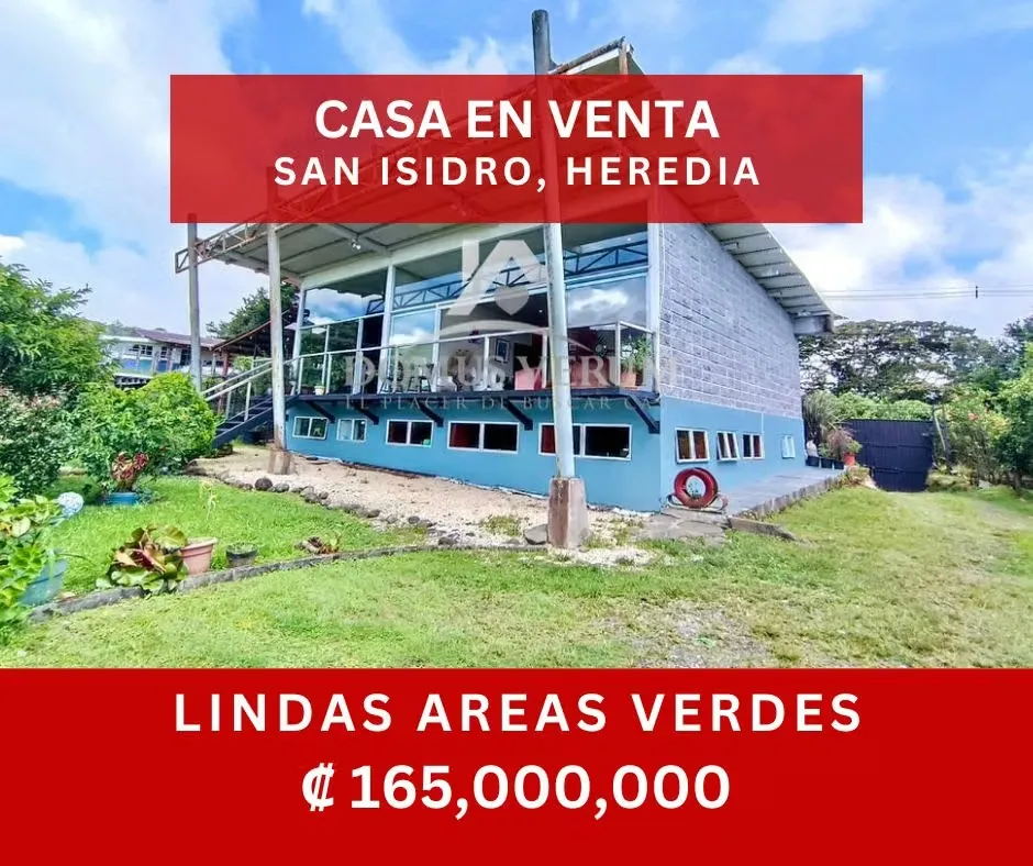 Casa de montana en venta en San Isidro de Heredia