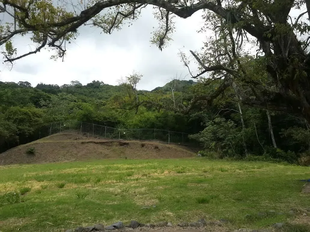 Lote grande en condominio con vista panorámica y rodeado de naturaleza entre bosques y montañas.