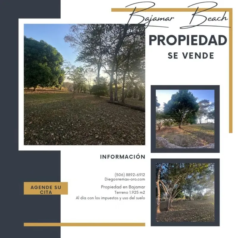 Dreaming of owning a property near the sea? This is your chance! For sale: beautiful 1,925 m² property in Playa Bajamar, just 5 minutes from the ...
