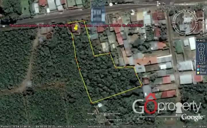 En venta excelente Terreno con uso de suelo mixto carretera vieja a Tres Ríos, Cartago.