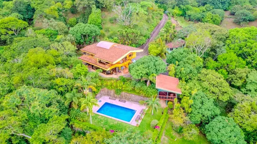 COSTA RICA PRIVATE NATURE RESERVE WITH HOUSE _ FOR SALE