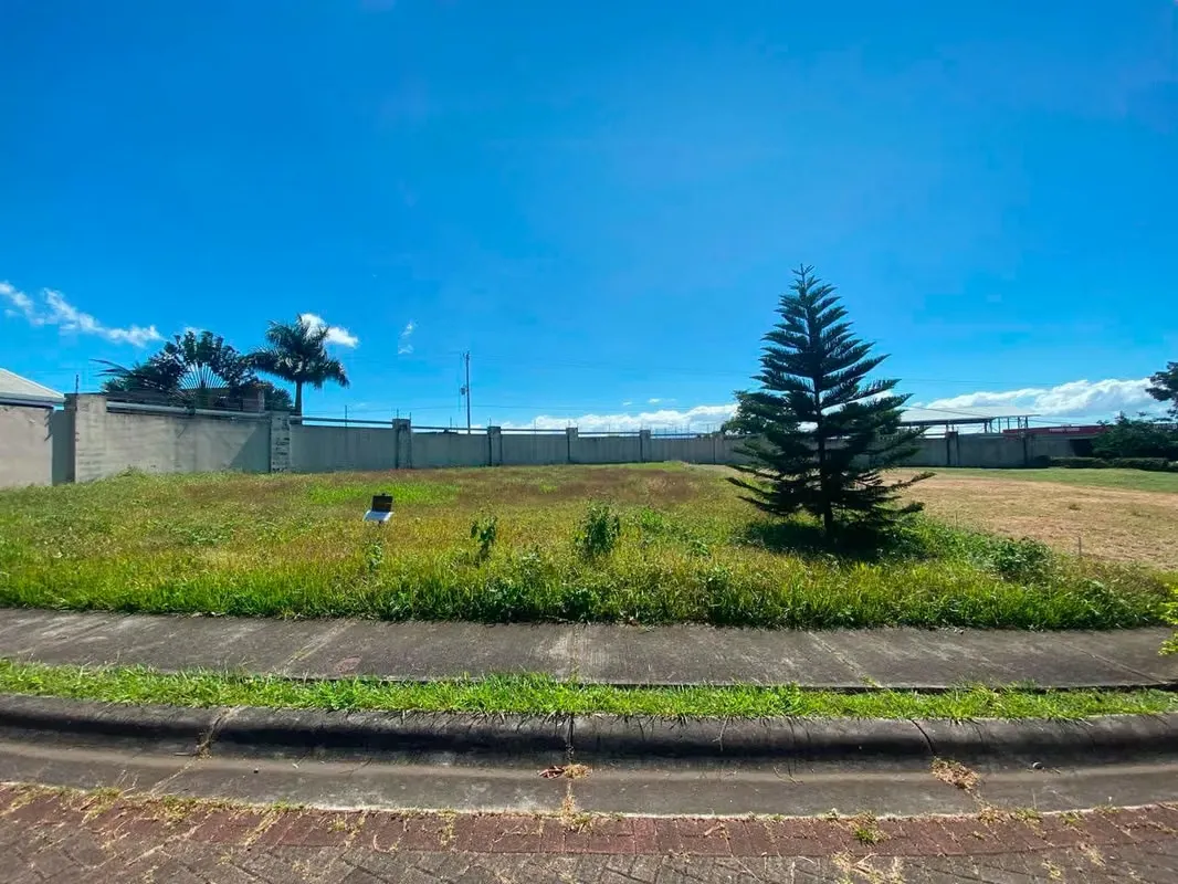 LOTE EN VENTA, ALAJUELA, GRECIA, CONDOMINIO PALMA REAL