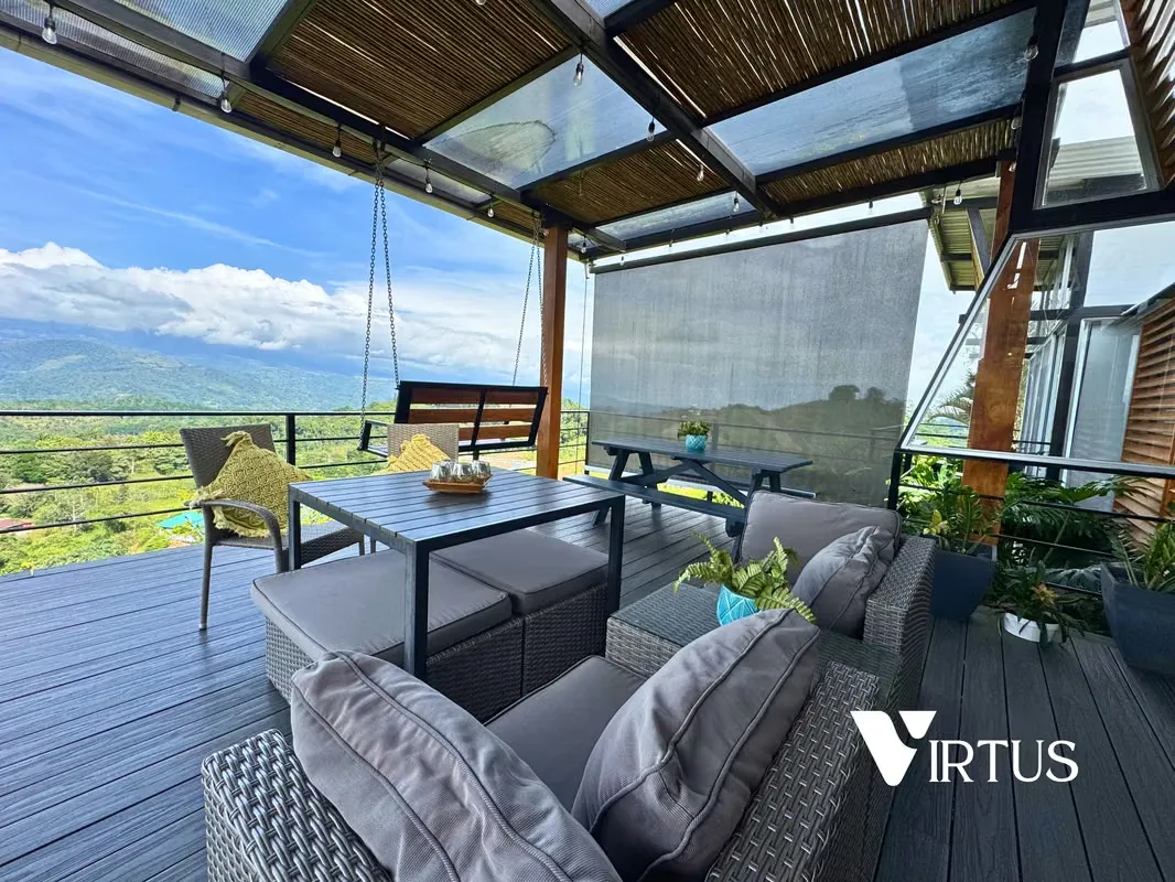 House for Sale in Turrialba, Stunning Volcano View, Turnkey