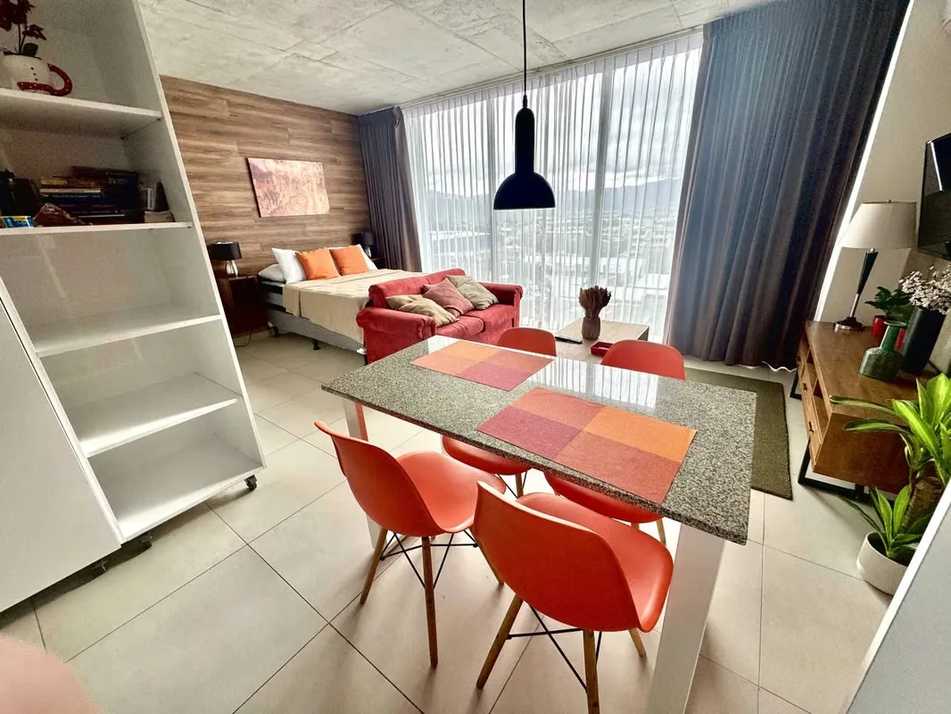 ALQUILER DE APARTAMENTO AMUEBLADO EN CONDOMINIO FULL AMENIDADES