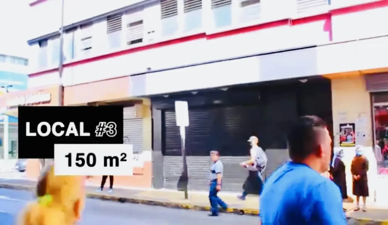 ### **Commercial Space for Rent in Downtown San José – Facing Main Street**