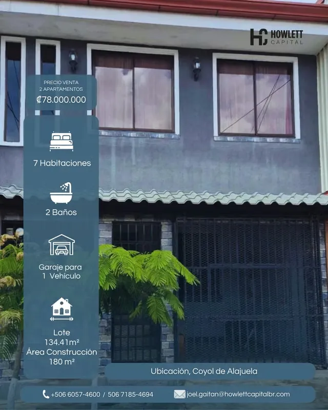 Oportunidad de inversión en El Coyol de Alajuela!
