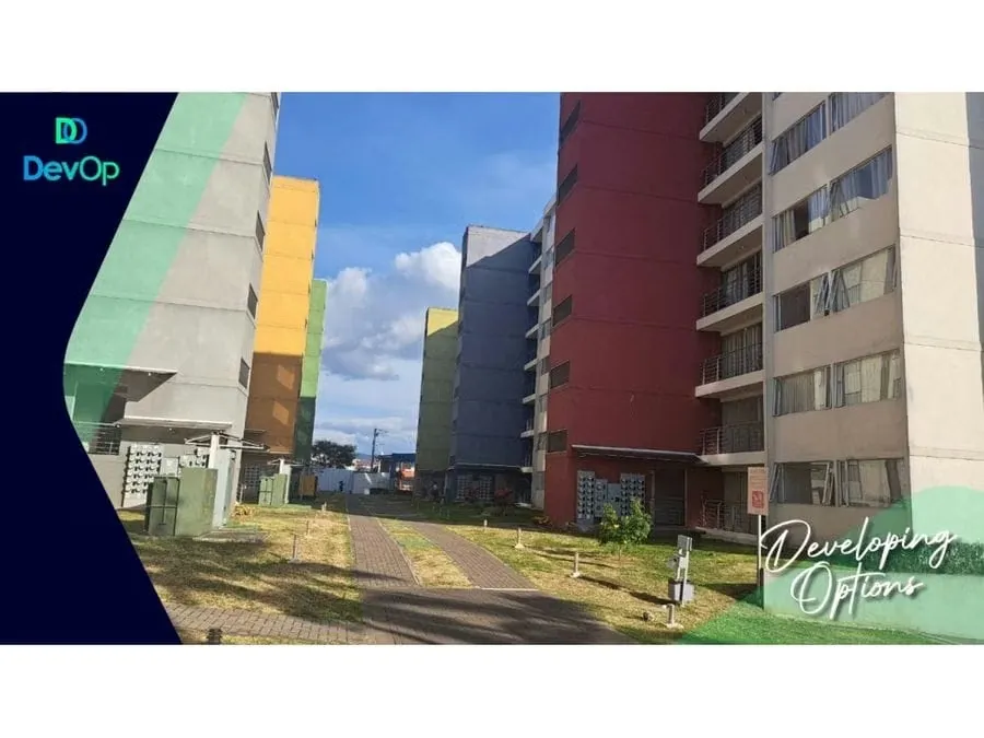 Es un complejo de aparamentos, la torre donde esta ubicado el apartamento tiene elevador.