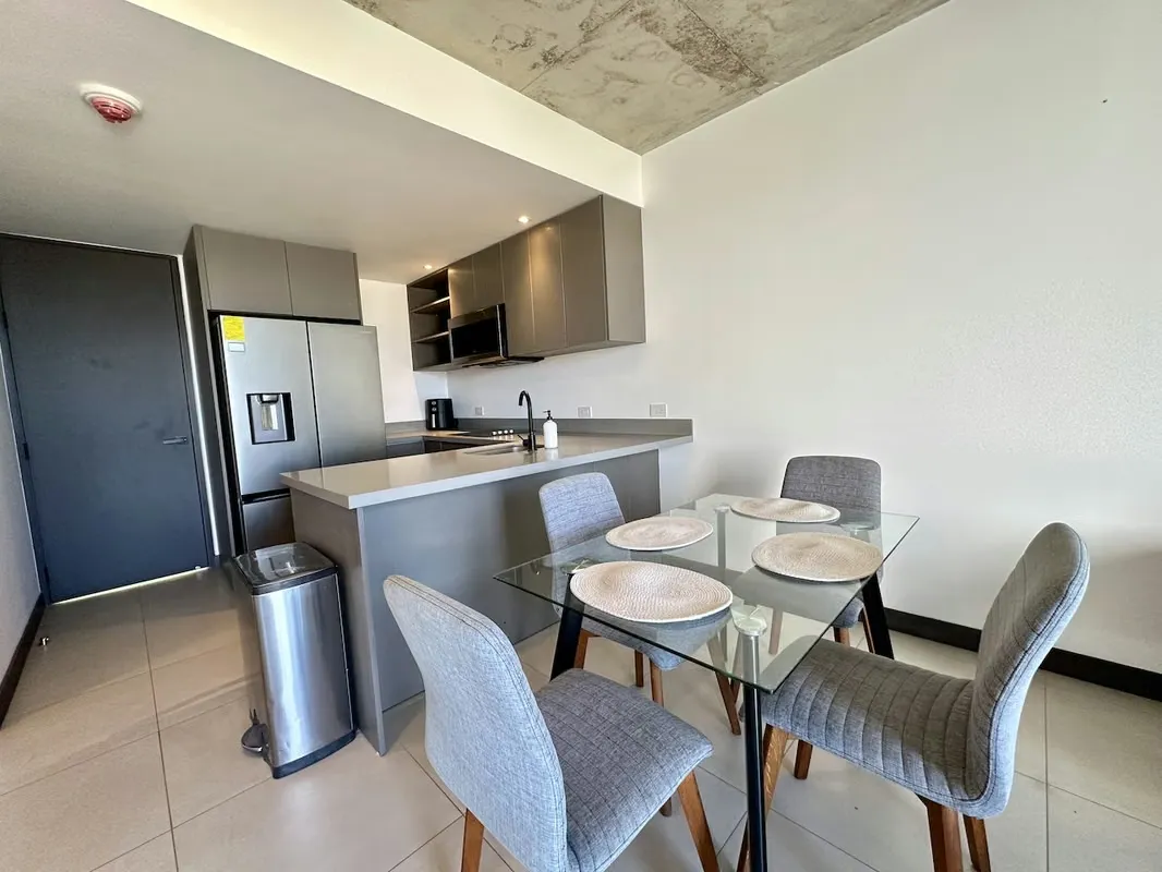 APARTAMENTO EN ALQUILER AMUEBLADO EN CONDOMINIO EN POZOS DE SANTA ANA