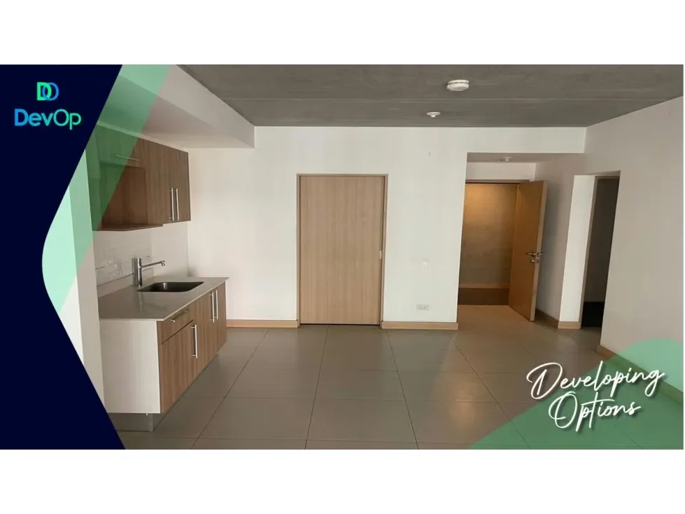 Alquiler apto 2 habitaciones, Condominio Qalma.