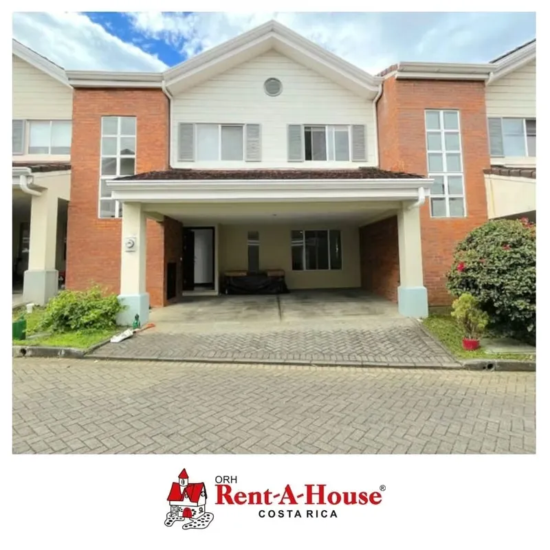 Casa en venta en condominio en San Antonio de Escazú – 3 habitaciones, amenidades y seguridad 24/7