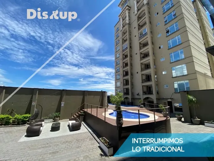 Apartment for rent in a condominium in Sabana.