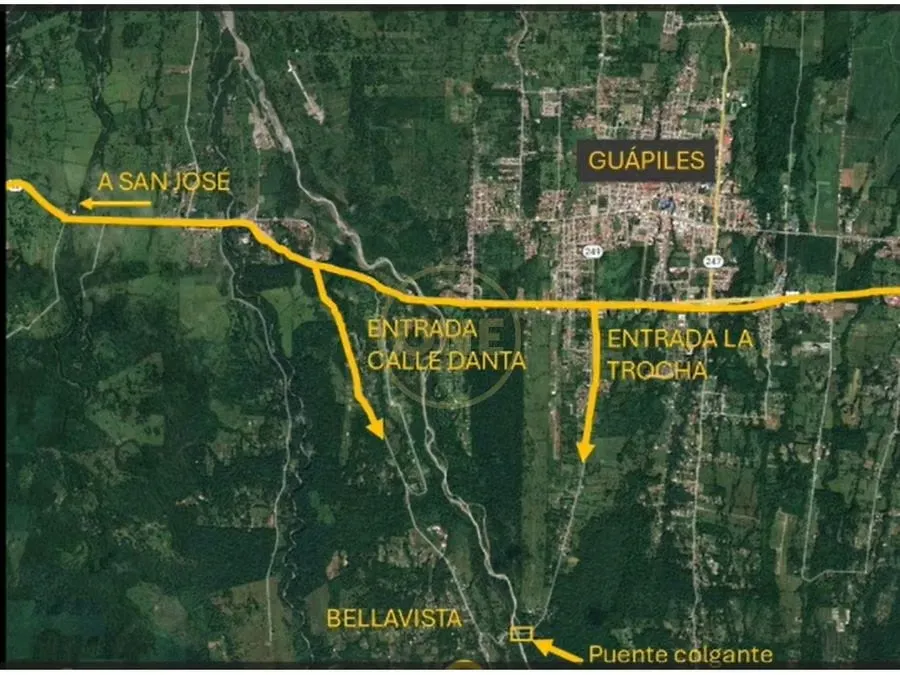 Venta Finca en Bellavista de Guapiles