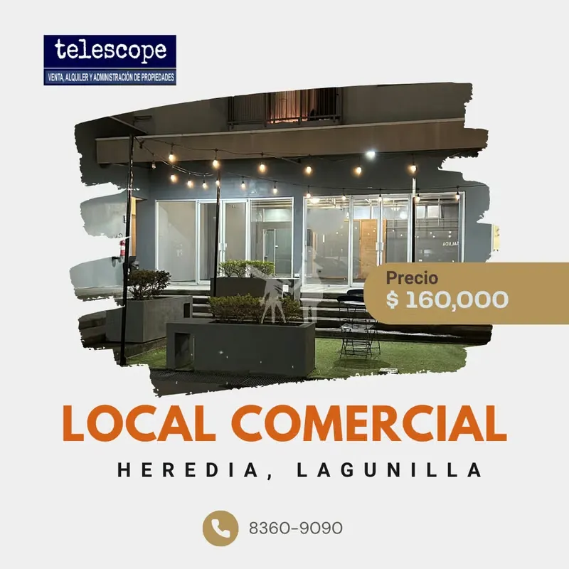 Local Comercial en Venta - Heredia, Lagunilla