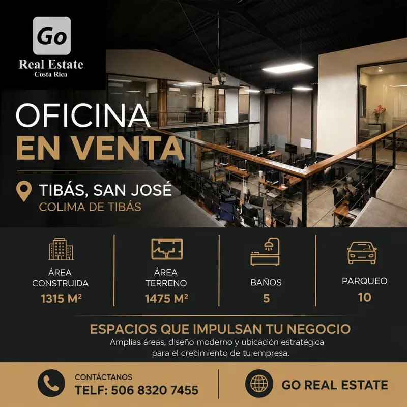 Edificio de Oficinas en Venta — Colima de Tibás