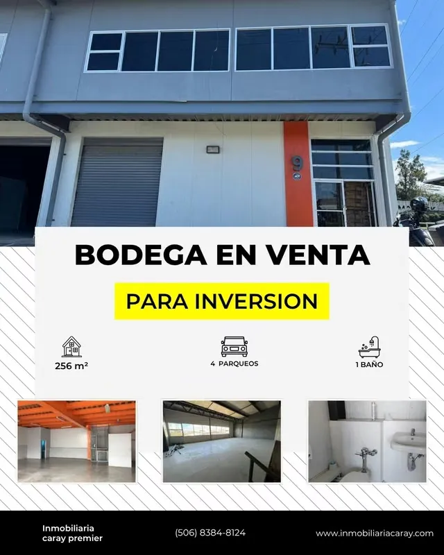 Bodega en Venta con Inquilino – Excelente Oportunidad de Inversión