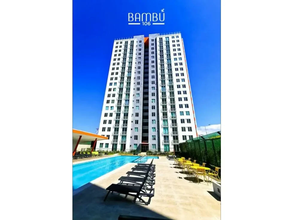 VENTA DE APARTAMENTO AMUEBLADO, CONDOMINIO BAMBU, LAGUNILLA (SM)