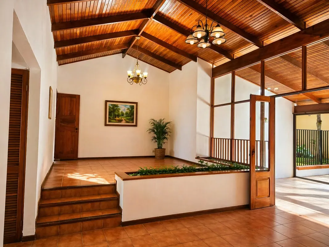 CASA EN ROHRMOSER FRENTE A PARQUE CON BOSQUE SE ALQUILA