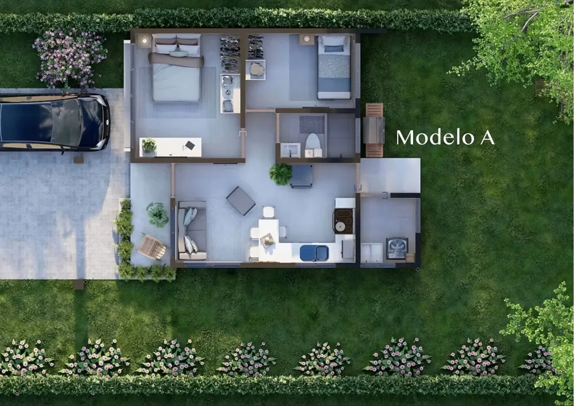 Modelo A- Funcional y Acogedor en Casa Sole