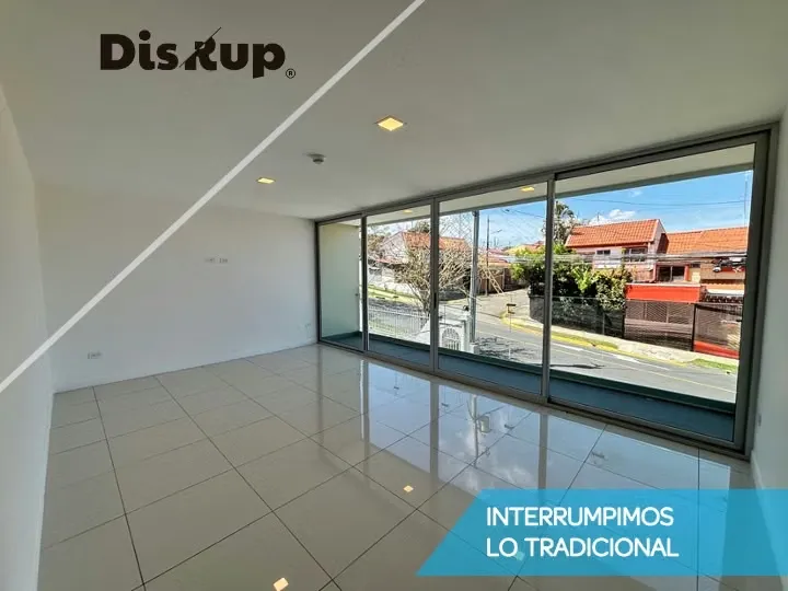 Apartment for rent with 2 bedrooms + office. Sabanilla. Montes de Oca