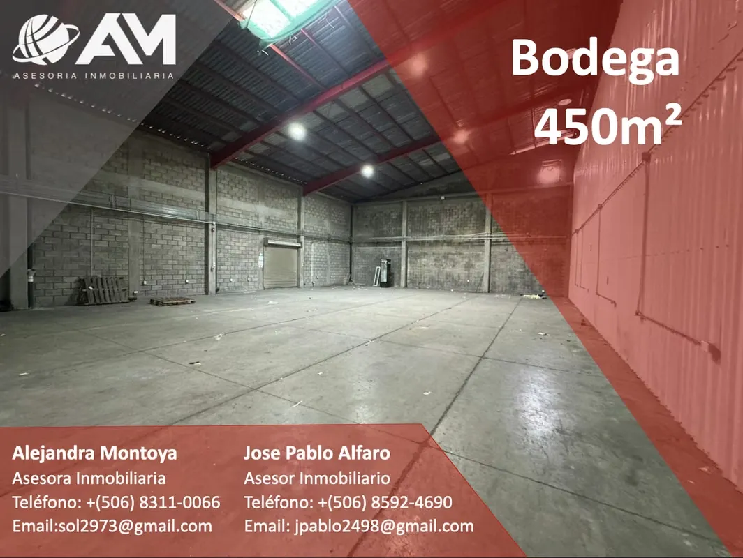 Warehouse for rent in Barreal, Heredia (Industrial and Commercial) ID 1818