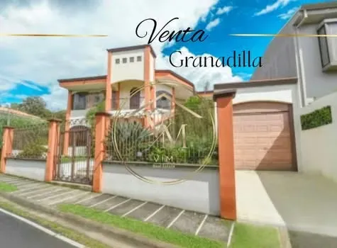 2-storey house, located in a high-value residential in Curridabat Granadilla.
