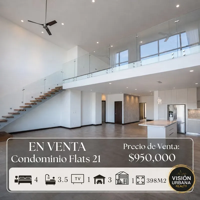 Stunning 4-bedroom penthouse located in Alto de Las Palomas, boasting 338m2 of living space distributed as follows: