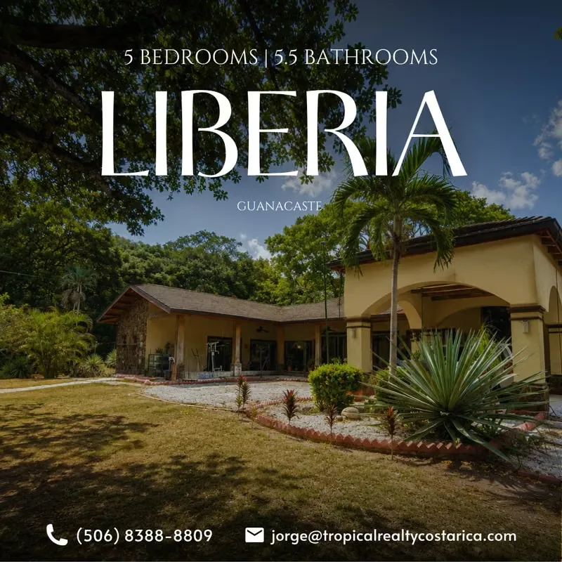 Oasis Privado de Lujo en Liberia, Guanacaste – Naturaleza, Exclusividad y Potencial Turístico