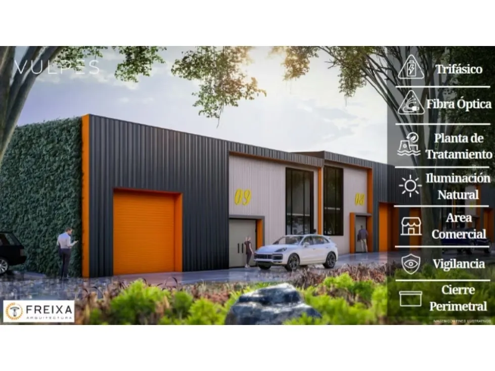 Proyecto de OFIBODEGAS Industriales para ALQUILER