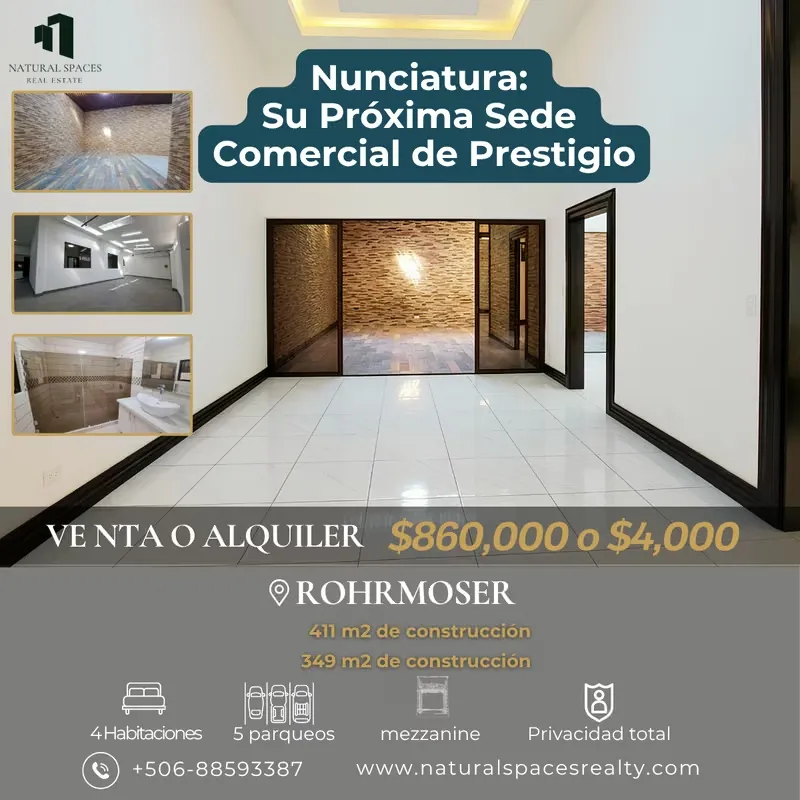 Ubicación Premium para su Empresa en Nunciatura o para su residencia