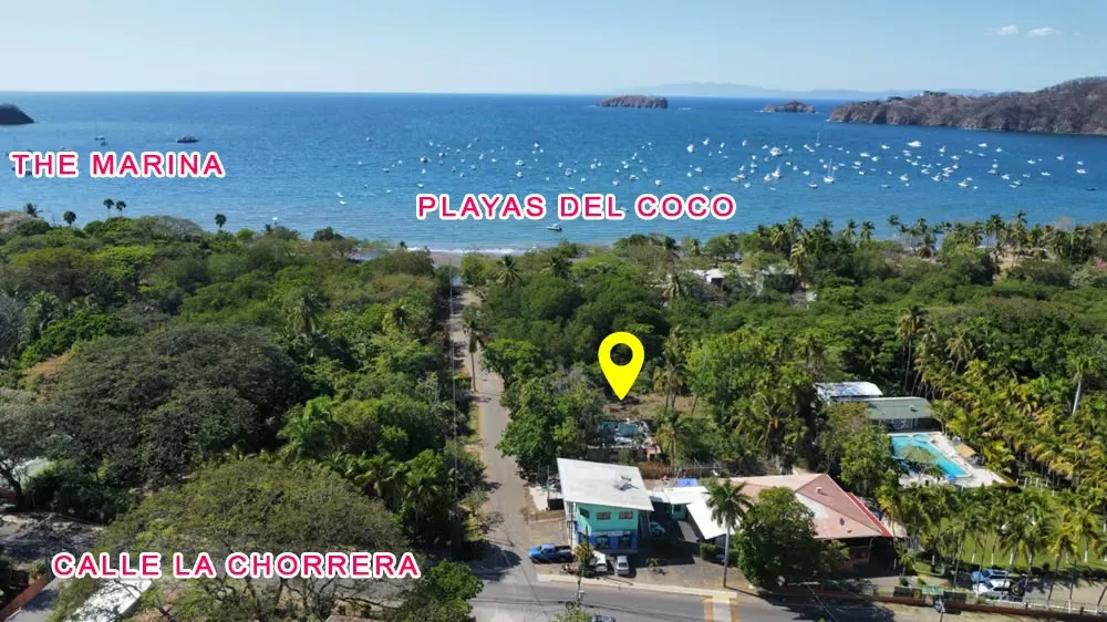 Terreno en Playas del Coco a 50m de la Playa!