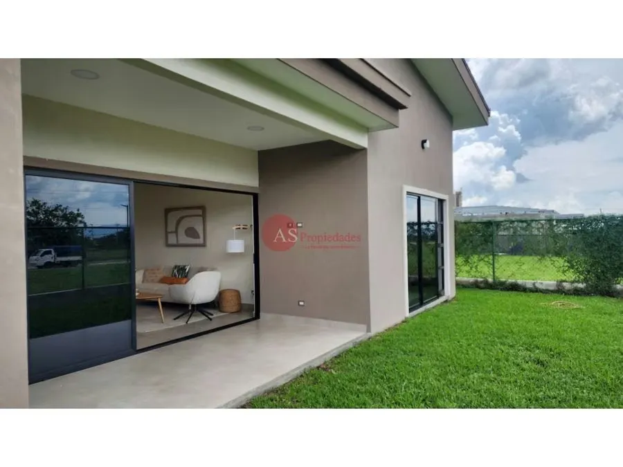 SE VENDE CASA DE 1 PISO PARA ESTRENAR EN LA GUÁCIMA