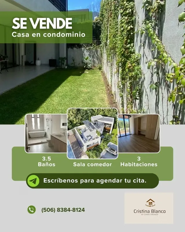 Venta de condominio nuevo, 1 año de construido, bello!!